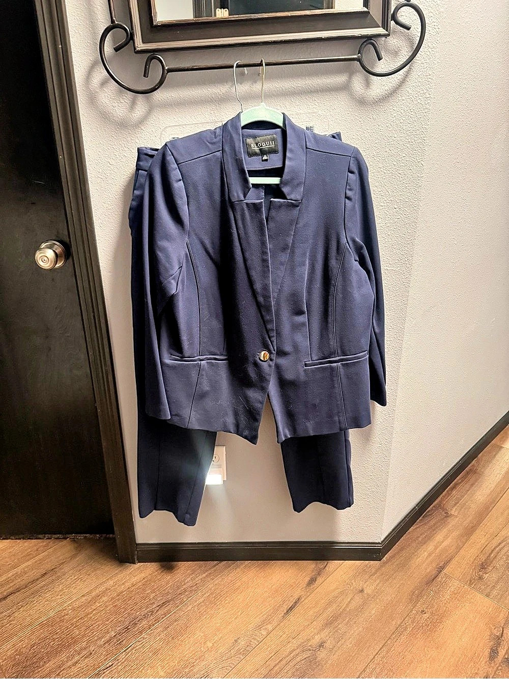 ELOQUII Women's Navy Blue Pantsuit Size 20W 22W